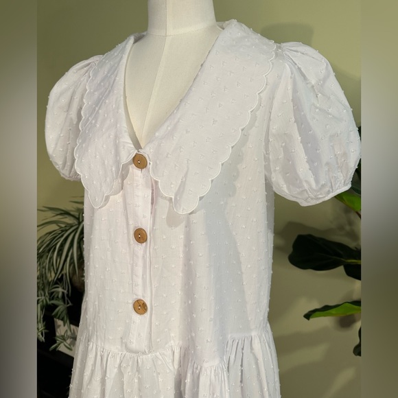 Zara Textured Mini Dress - Picture 4 of 8